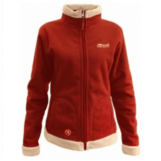 Жіноча куртка Бія Beige/Red