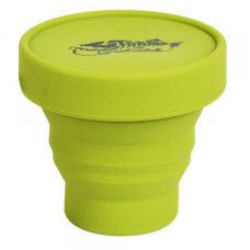 Стакан складной силиконовый Tramp с крышкой 180ml olive