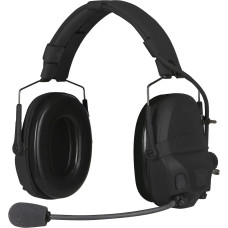 Активные наушники Ops-Core AMP Communication Headset-Connectorized. NFMI. Верхний держатель. Black