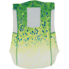 Бафф Pelagic Sunshield Pro Sunshield Fishing Neck Gaiter Green Dorado