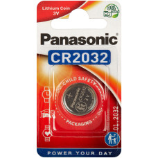 Батарея Panasonic CR 2032 BLI 1 LITHIUM