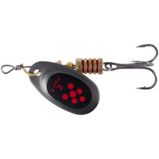 Блесна X-Fish Dark Side №2 4g Nikel black orange