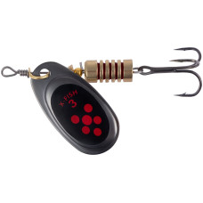 Блесна X-Fish Dark Side №3 6g Nikel black orange