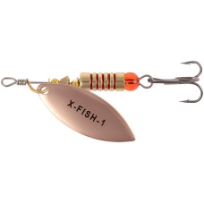 Блесна X-Fish Rampage №1 5.5g Copper