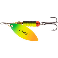 Блесна X-Fish Rampage №1 5.5g Fire tiger