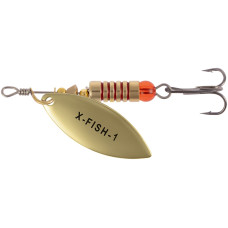 Блесна X-Fish Rampage №1 5.5g Gold