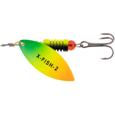Блесна X-Fish Rampage №2 7g Fire tiger