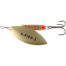 Блесна X-Fish Rampage №3 12.5g Gold