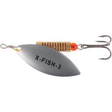 Блесна X-Fish Rampage №3 12.5g Silver