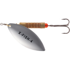 Блесна X-Fish Rampage №4 18g Silver