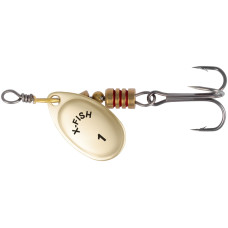 Блесна X-Fish Stark №1 2.5g Gold