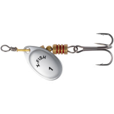 Блесна X-Fish Stark №1 2.5g Silver