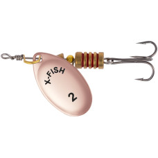Блесна X-Fish Stark №2 4.5g Copper