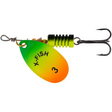 Блесна X-Fish Stark №3 7.5g Fire tiger