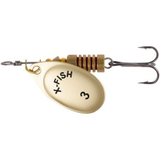 Блесна X-Fish Stark №3 7.5g Gold