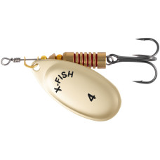Блесна X-Fish Stark №4 9.5g Gold