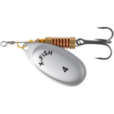 Блесна X-Fish Stark №4 9.5g Silver