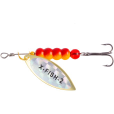 Блесна X-Fish Trophy №2 9g Gold rainbow