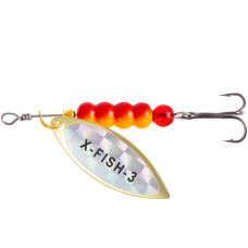 Блесна X-Fish Trophy №3 11g Gold rainbow
