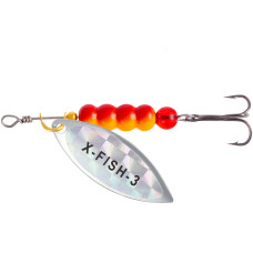 Блесна X-Fish Trophy №3 11g Silver rainbow