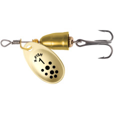 Блесна X-Fish Wolf №1 4g Gold