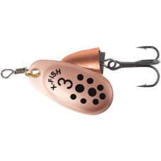 Блесна X-Fish Wolf №3 7g Copper