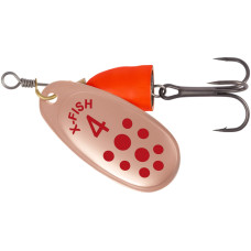 Блесна X-Fish Wolf №4 10g Copper fire tiger