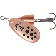 Блесна X-Fish Wolf №4 10g Copper