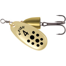 Блесна X-Fish Wolf №4 10g Gold
