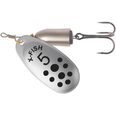 Блесна X-Fish Wolf №5 12,5g Silver