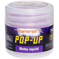 Бойлы Brain Pop-Up F1 Baby squid (кальмар) 12mm 15g