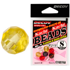Бусинка Decoy B-1 Kachi-Kachi Beads S (9 шт/уп) ц:желтый