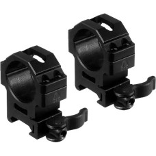 Быстросъемные кольца Leapers UTG Max Strength. d - 30 мм. Medium. Weaver/Picatinny