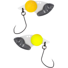 Цикада Jackall Kuro Ball B 2.5g 169 W Glow Orange/Chartreuse