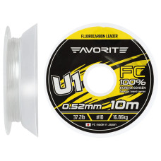Флюорокарбон Favorite U1 FC 10m #10/0.52mm 37.2lb/16.86kg