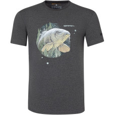 Футболка Brain GrumpyCarp Dark grey melange