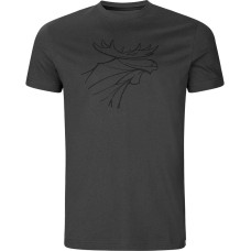 Футболка Harkila graphic t-shirt 2-pack Коричневый/темно-серый