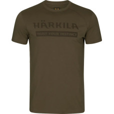 Футболка Harkila logo Зеленый