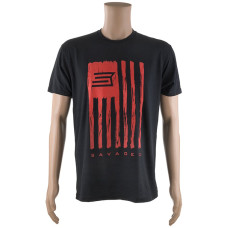 Футболка Savage Short sleeve T-Shirt/Savage Flag ц:черный