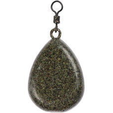 Грузило OrbitalX Flat Pear Dark Green 80g