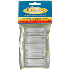 Кембрик силиконовый Stonfo 30-6 Match Silicone Float Sleeves диам. 0.2-0.3-0.5-0.7-1.0mm