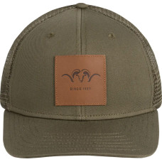 Кепка Blaser Active Outfits Leather Badge One size Олива
