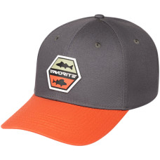Кепка Favorite Fish Patch Red/Gray