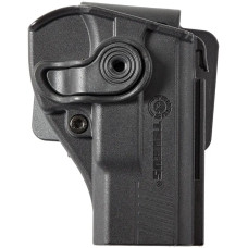 Кобура для Taurus PT24/7 PRO/PT800. Крепление на ремень. Материал - пластик. Цвет - черный