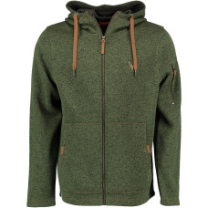 Кофта Orbis Textil Herrenjacke Strick-Fleece Зеленый
