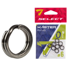 Кольцо заводное Select Master Ring #6 8mm (8 шт/уп)