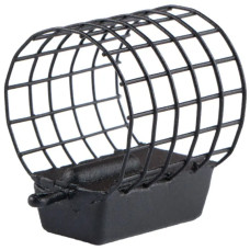 Кормушка Brain фидерная M 5x14 ячеек крашенная (ц.:черный) 60g