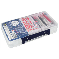 Коробка Meiho Reversible 100 200х126х36mm ц:прозрачный