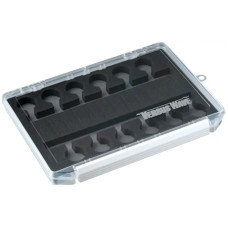 Коробка Meiho Versus Wave Tai Rubber Stopper VW-2020NS 225x190x28mm Clear