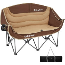Кресло раскладное KingCamp Canna C20 Plus Khaki/Coffee